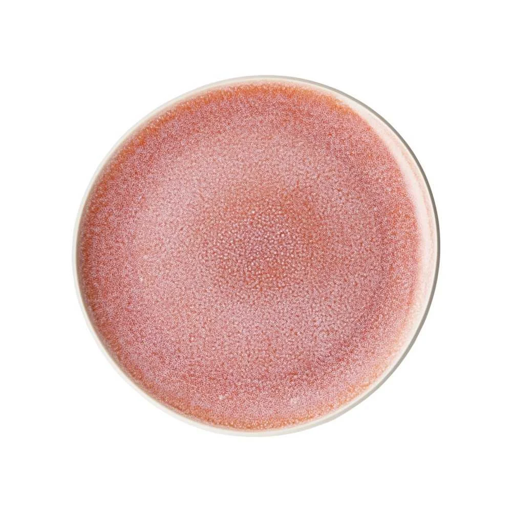 Piatto piano elegante Ø 27 cm in grès rosa – Rosenthal Junto