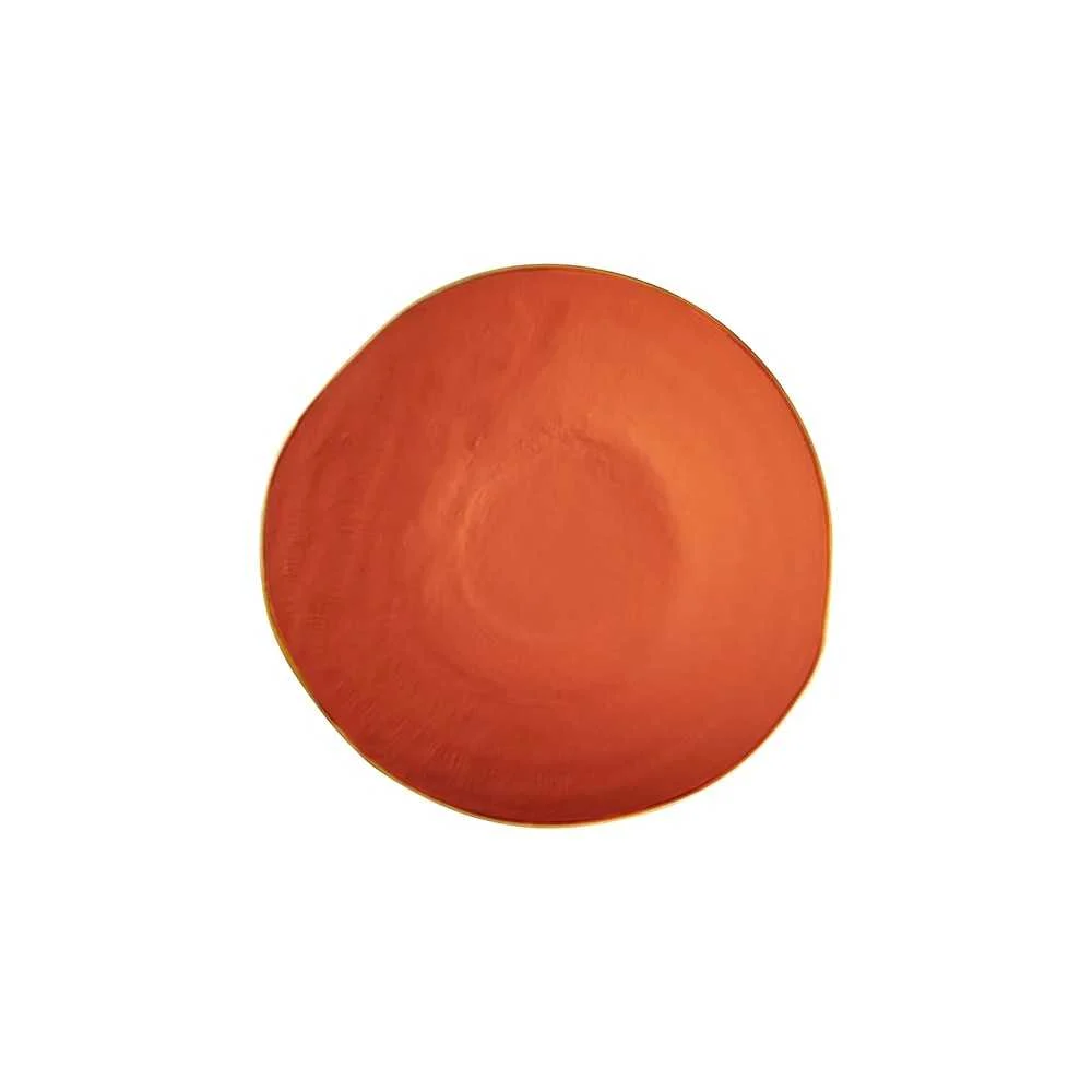 Piatto Piano Mediterraneo Gres Aragosta Ø 28 cm