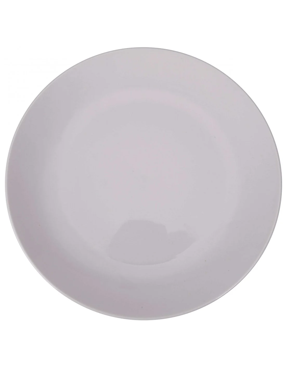 PIATTO PIANO NUVOLA 26 CM BIANCO COUPE