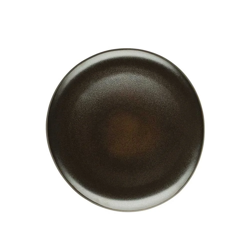 Piatto Piano Ø 27 cm Slate Grey Grey di Rosenthal