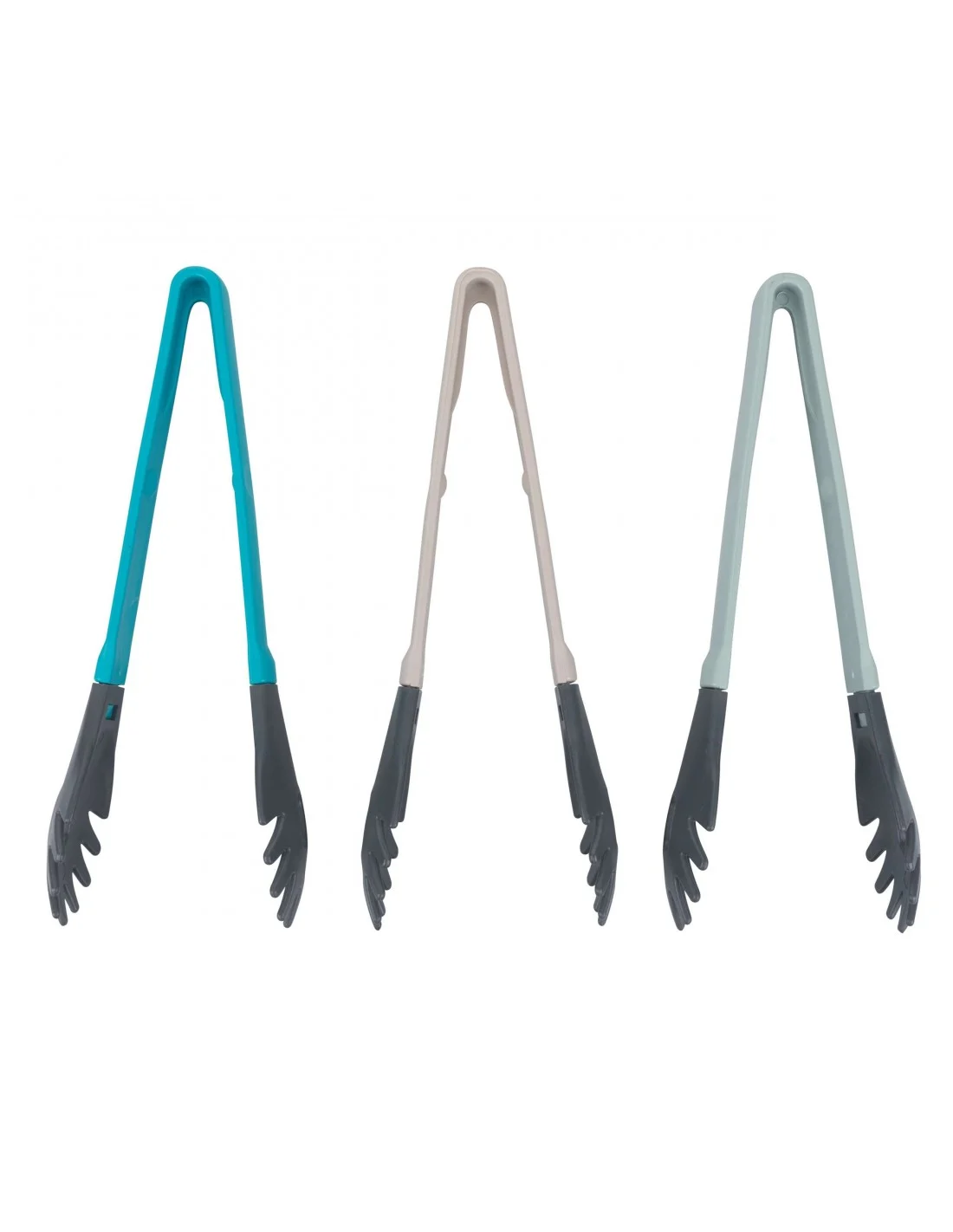 PINZA INSALATA/SPAGHETTI 3 COLORI ASSORTITI 26 CM