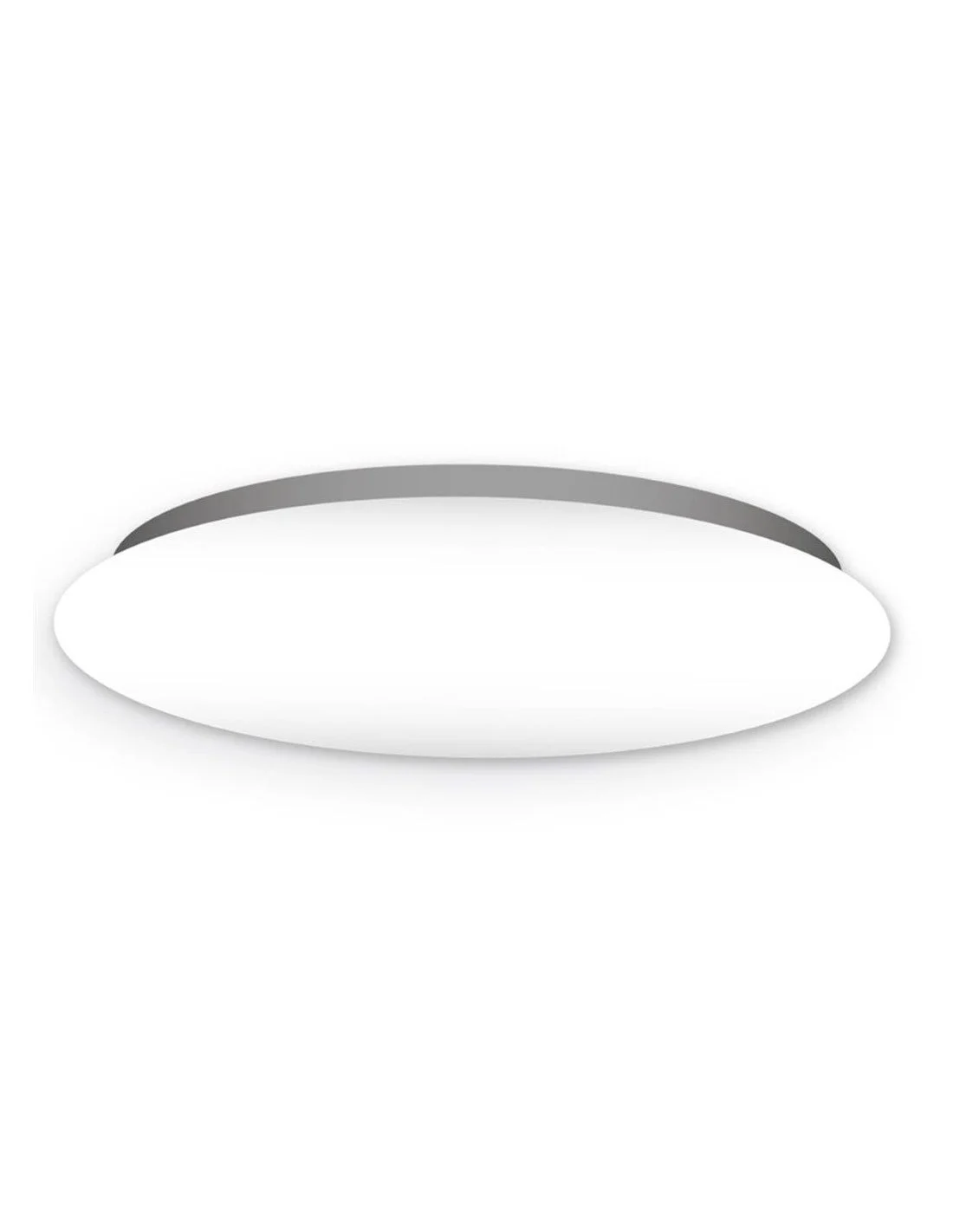 PLAFONIERA BIANCA 18W TONDA 35CM SMART CON TELECOMANDO