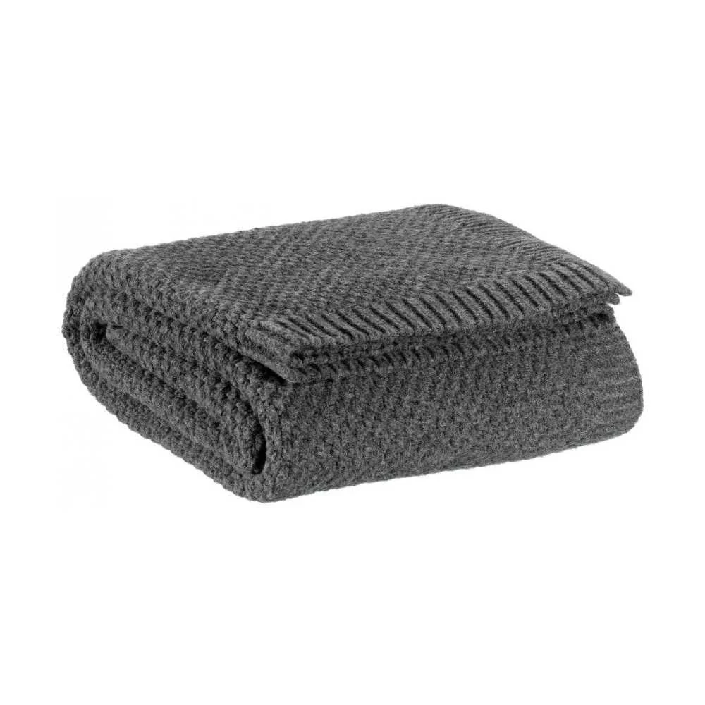 Plaid Danilo Grigio Scuro 130x160: Comfort Lussuoso e Sostenibile