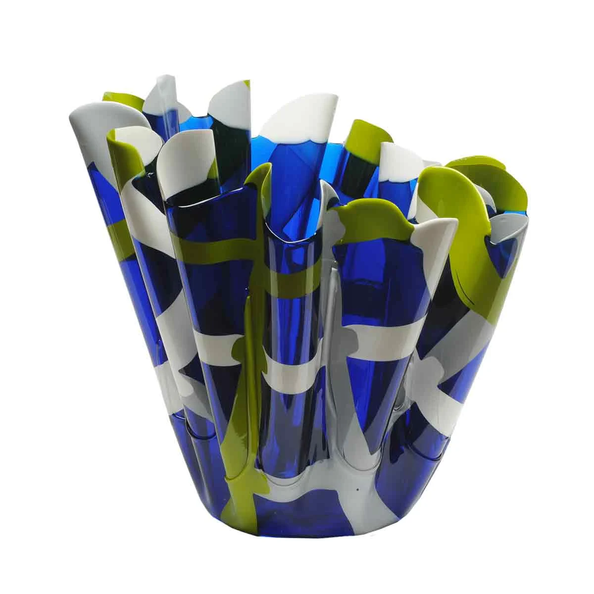 Vaso in Resina TARTAN Blu di Paola Navone per ONE MORE