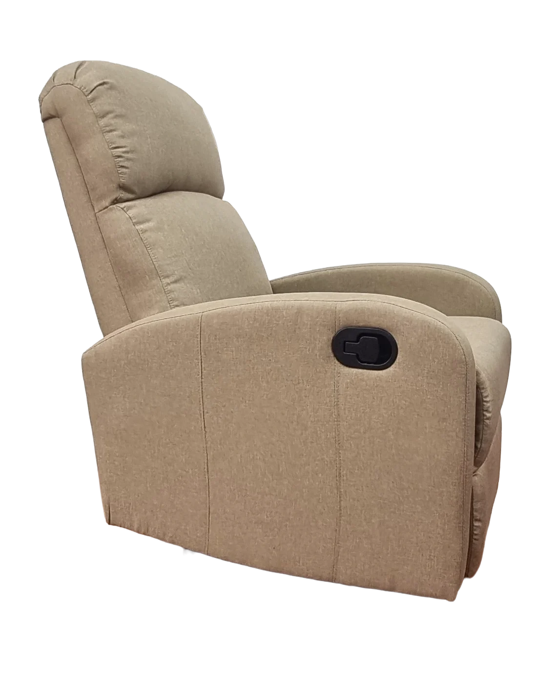 POLTRONA RECLINER IN TESSUTO COLORE BEIGE