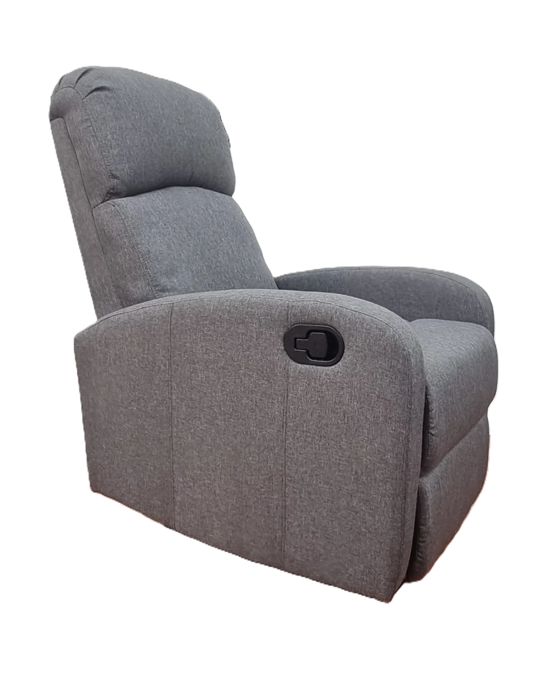 POLTRONA RECLINER IN TESSUTO COLORE GRIGIO
