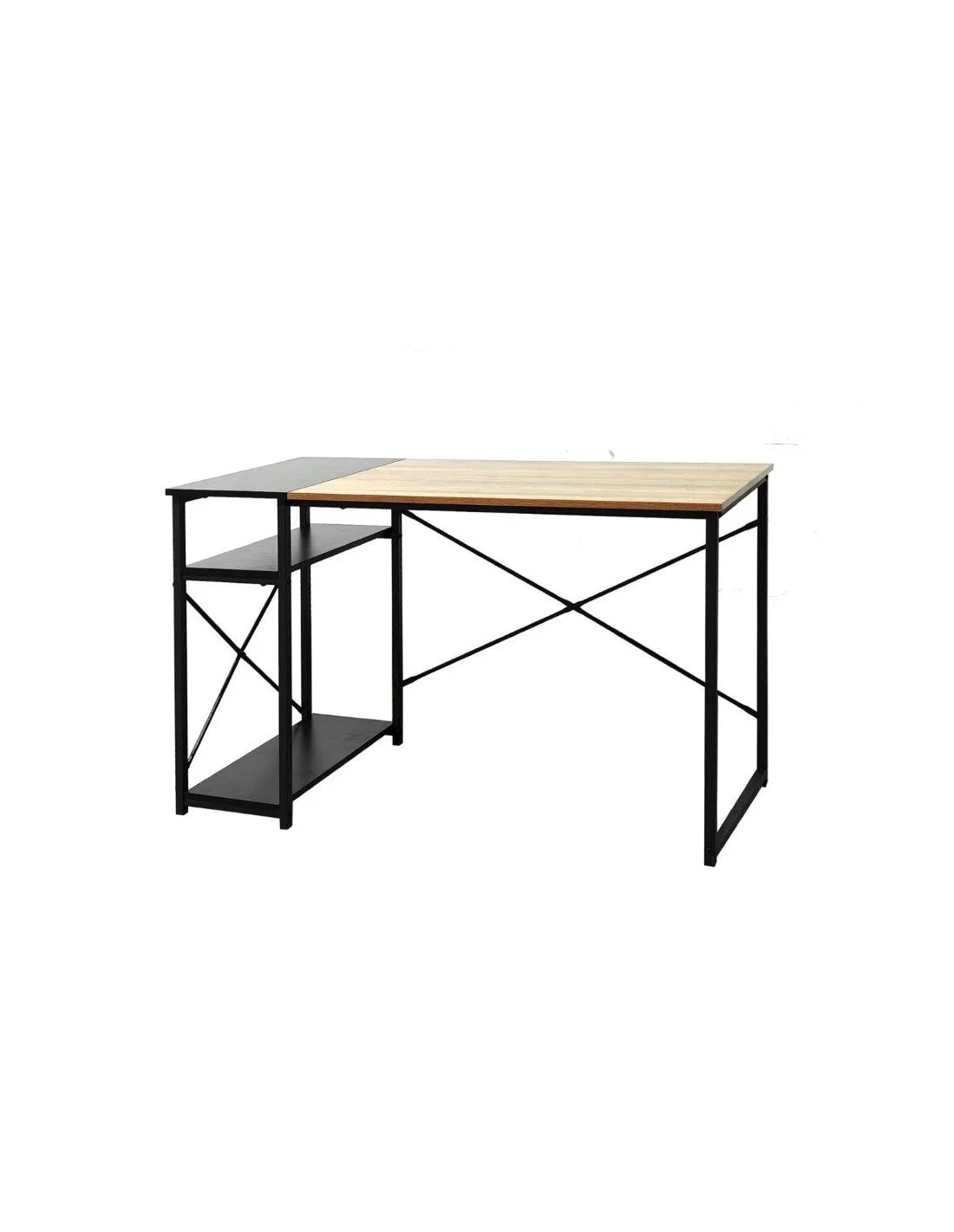 PORTA PC INDUSTRIAL 120X55X75H QUERCIA