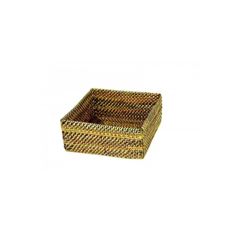 Porta Salviette Cocktail in Legno di Vite 14x14x6 cm