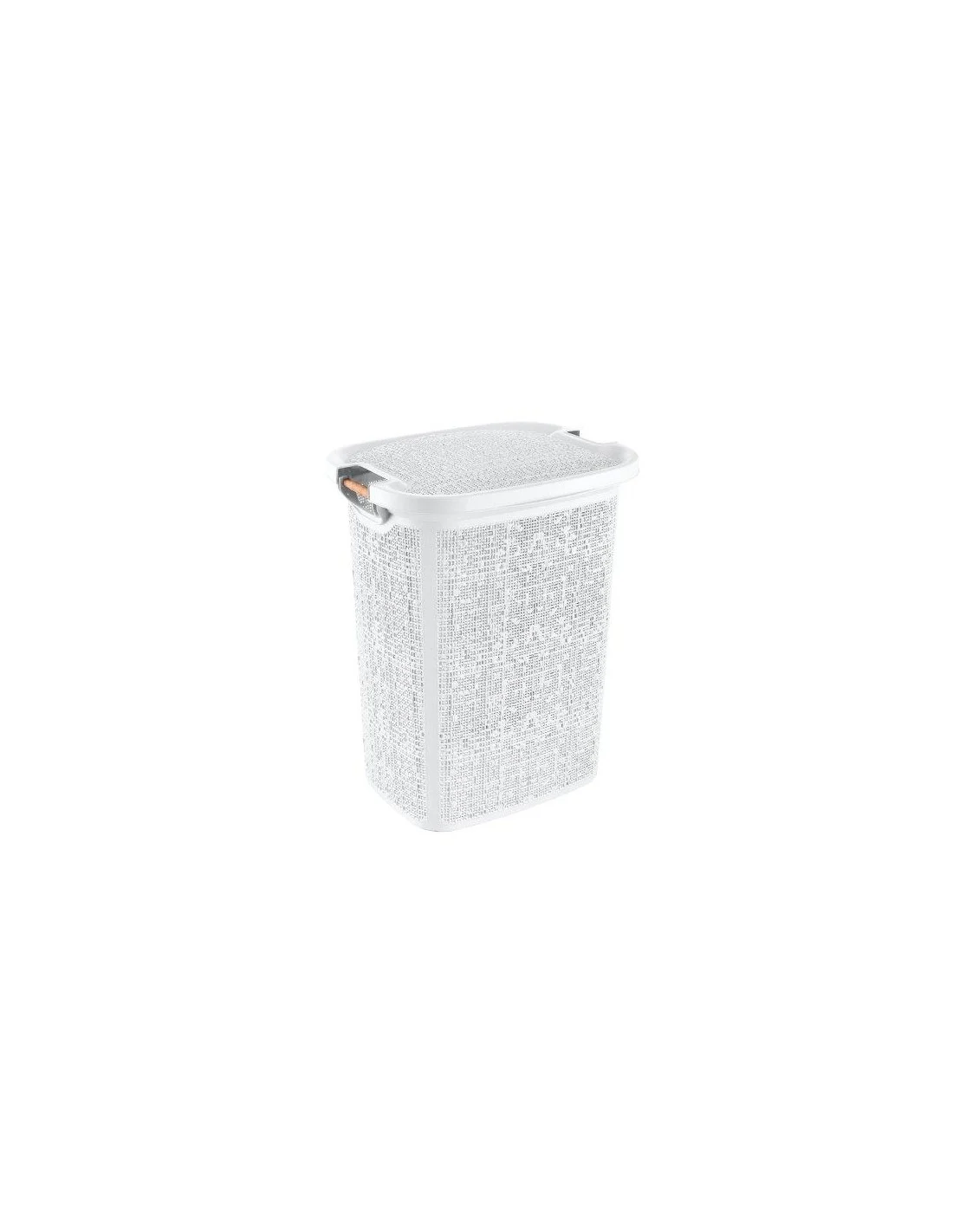 PORTABIANCHERIA MANICI LEGNO 60LT BIANCO
