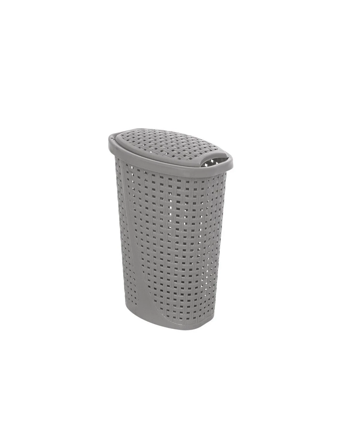 PORTABIANCHERIA SLIM 45LT GRIGIA