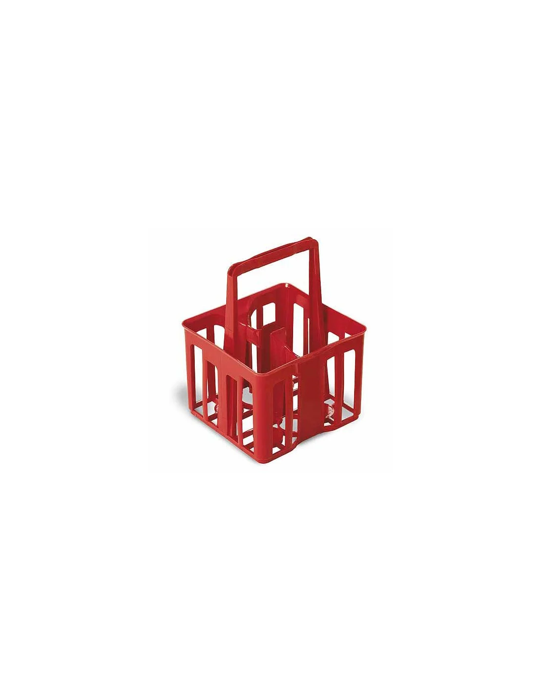 PORTABOTTIGLIONI PLASTICA 4 POSTI