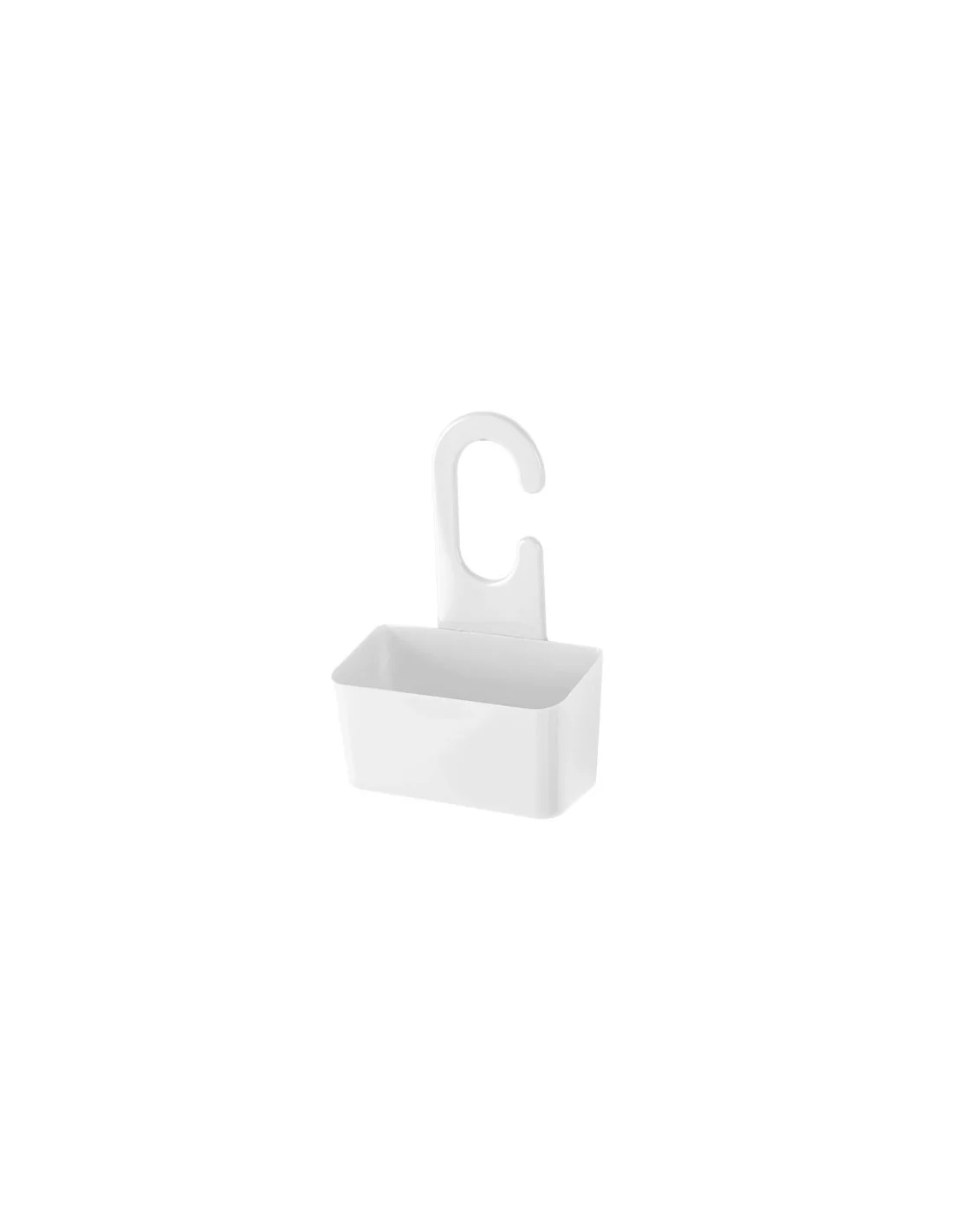 PORTAOGGETTI DOCCIA IN PVC BIANCO