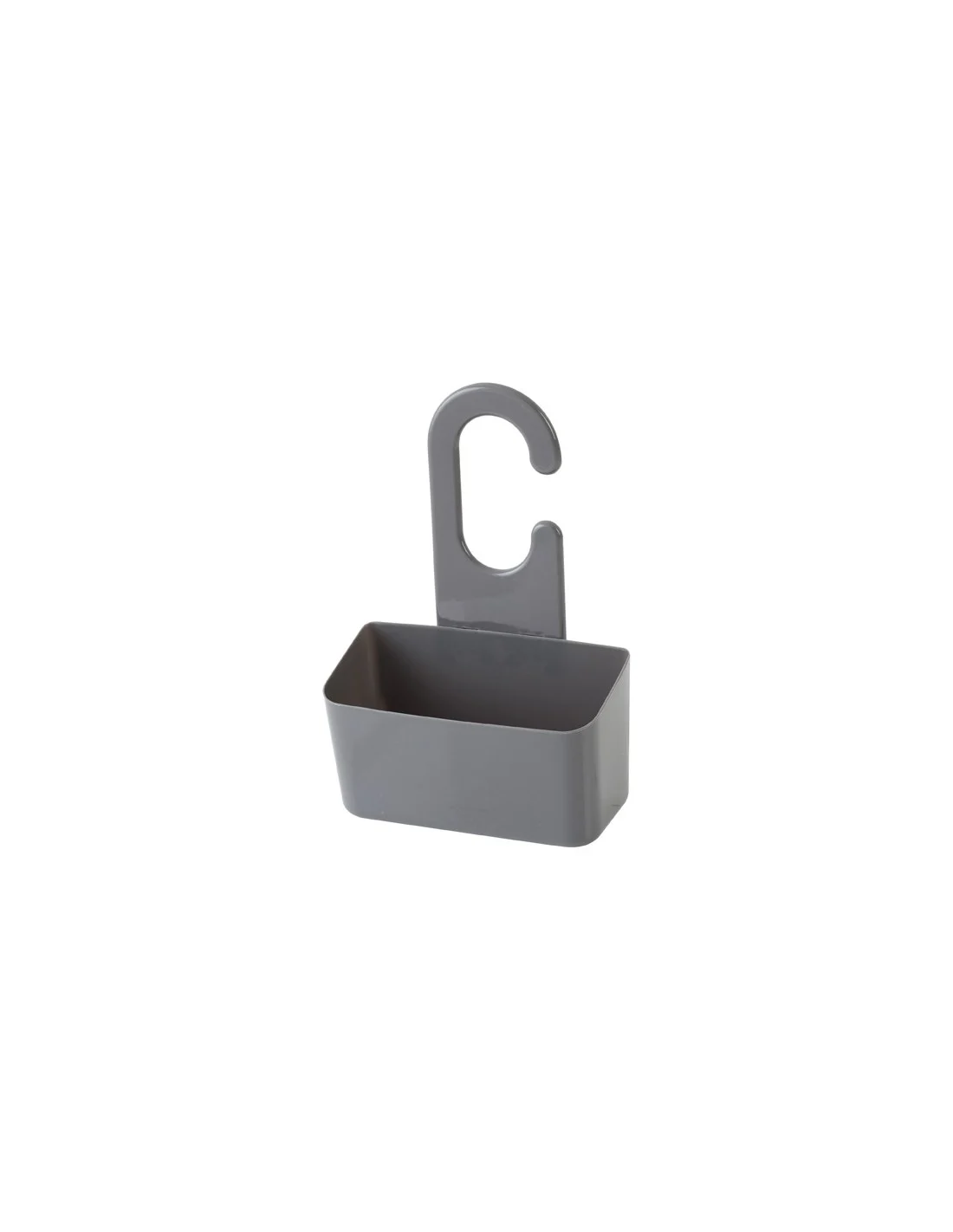 PORTAOGGETTI DOCCIA IN PVC GRIGIO