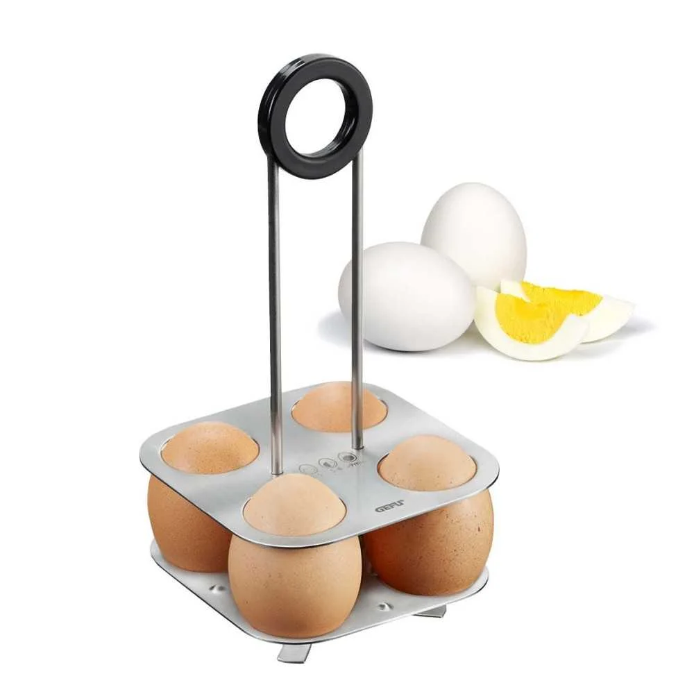 Portauova BRUNCH acciaio inox regolabile