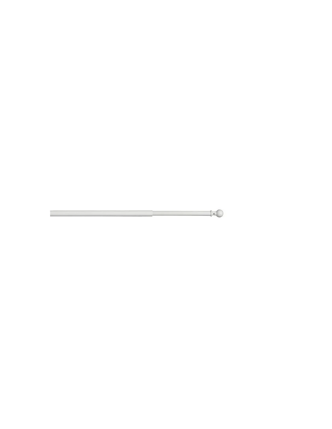 PRAGA PALLA ESTENSIBILE A VITE Ø 8mm CM.30/40 BIANCO