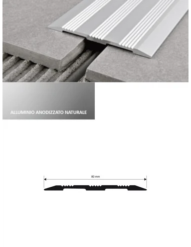 PROPLATE 80 ALLUMINIO NATURALE (ADESIVO)