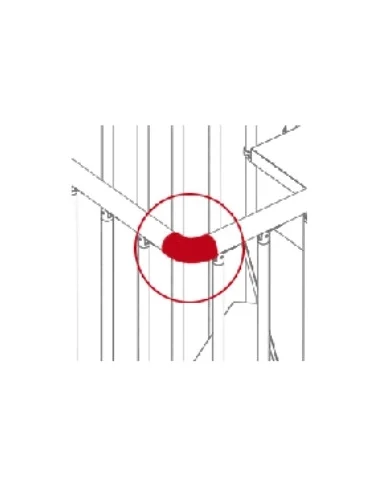 Raccorderia corrimano in legno (UNIVERSAL MAXI)