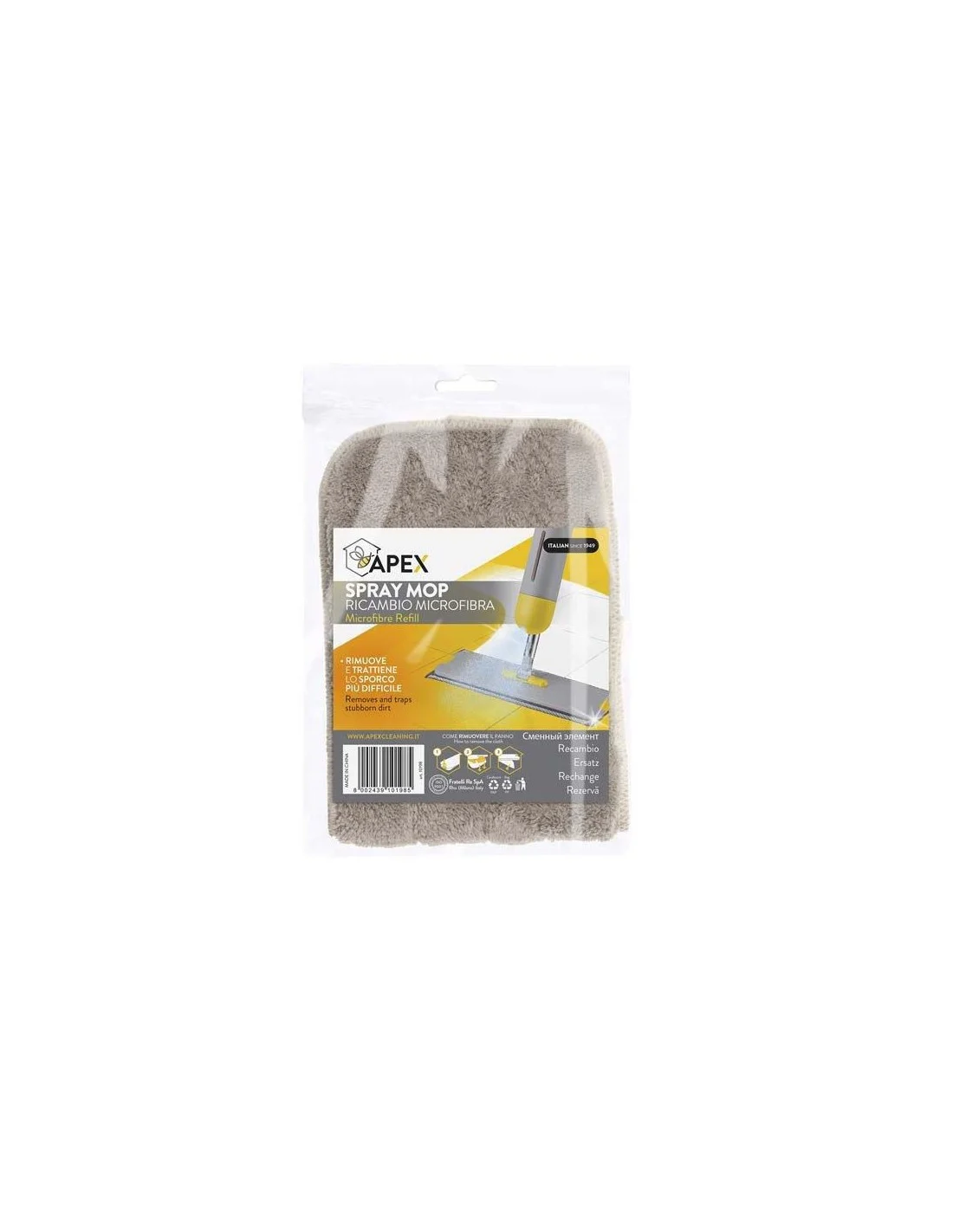 RICAMBIO SPRAY MOP MICROFIBRA