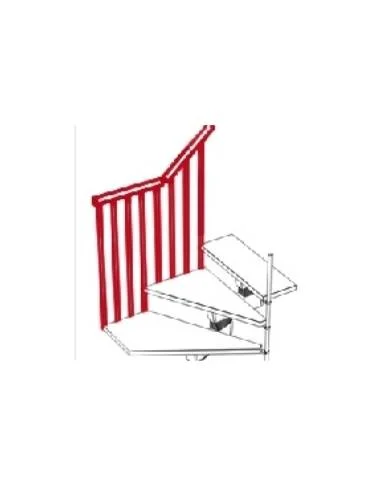 RINGHIERA ESTERNA LATO VENTAGLIO (TECH - TIMBER)