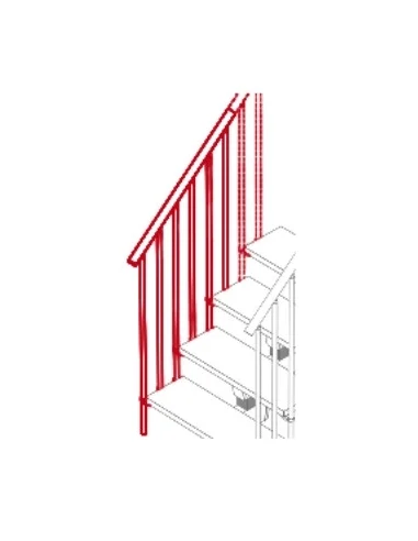 Ringhiera esterna (TECH - TIMBER)