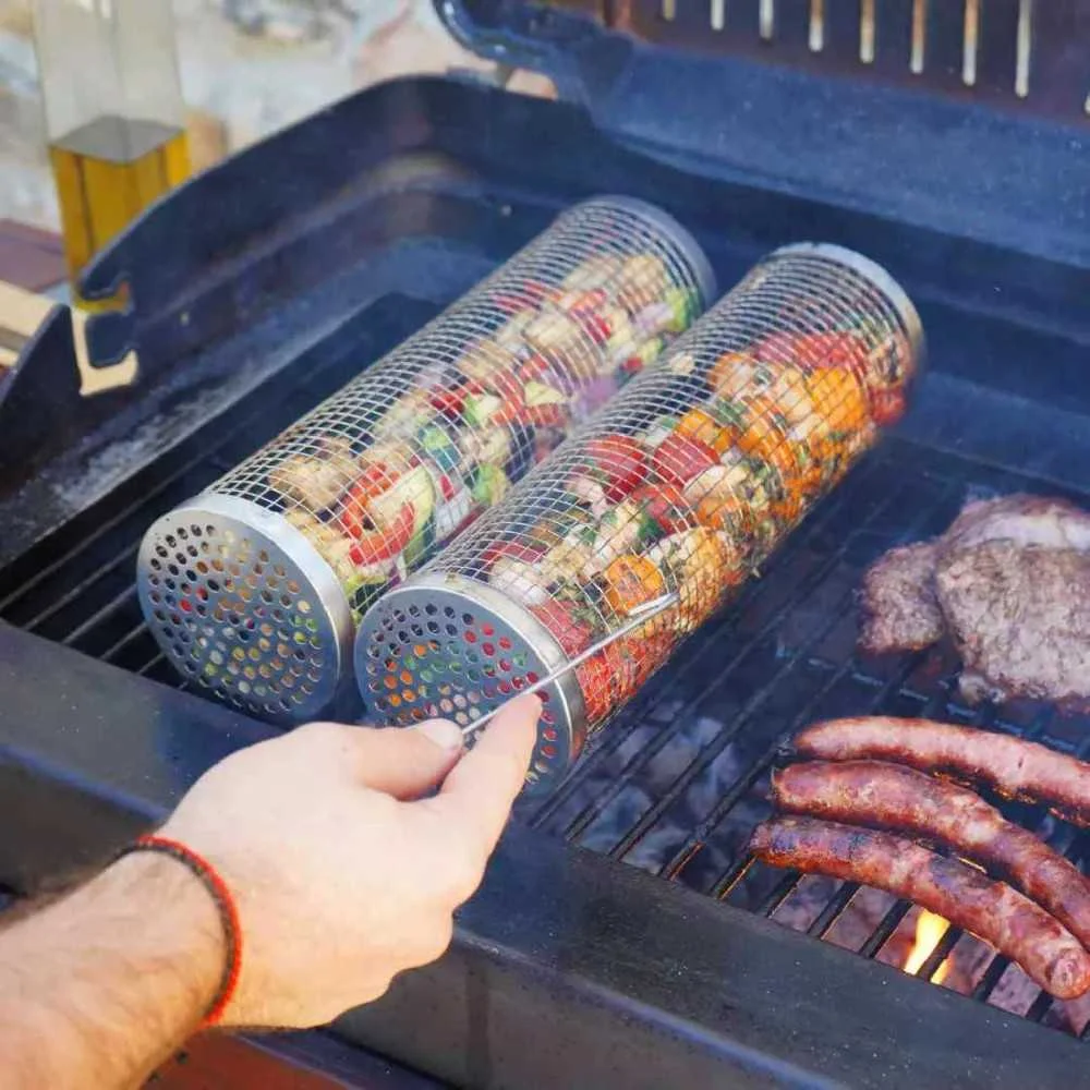 RollGrill Cookut: Accessorio BBQ per Cottura Perfetta