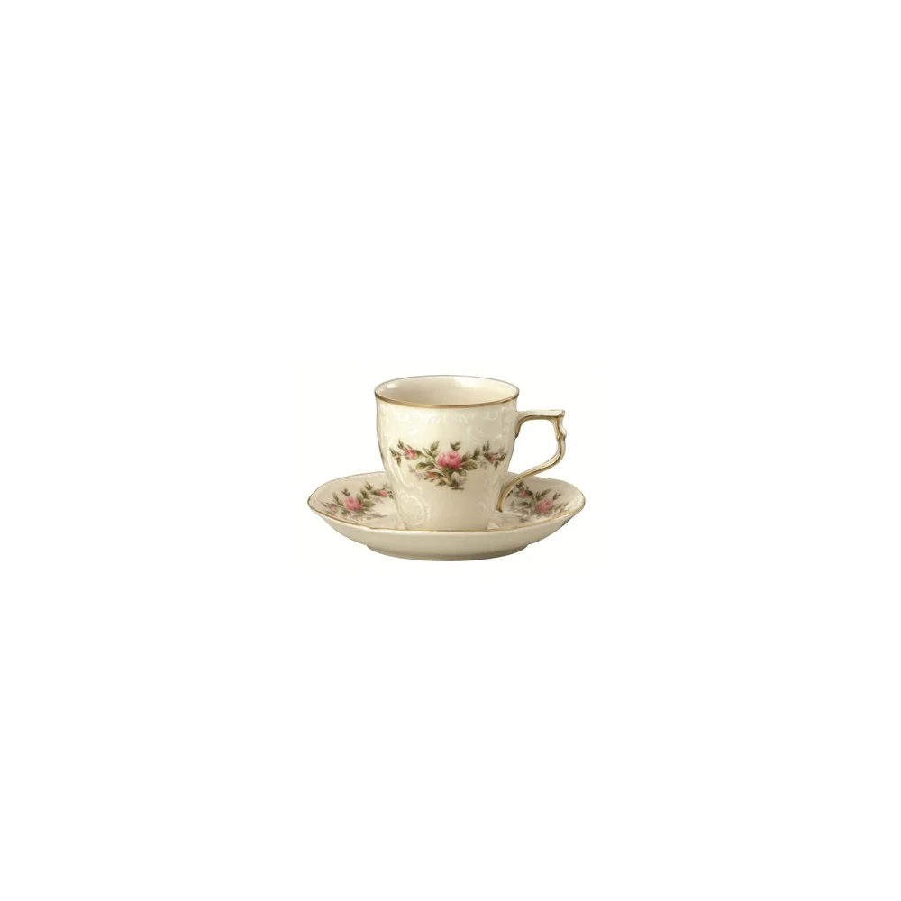 Rosenthal Sanssouci Elfenbein Ramona: Tazza Espresso con Piattino