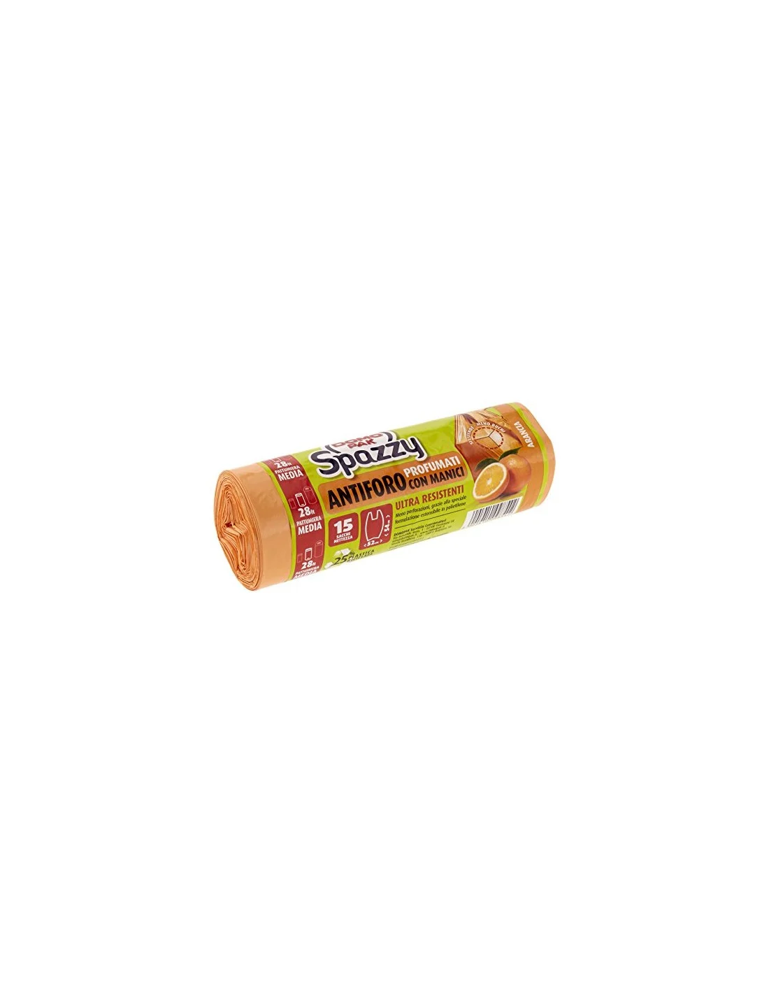 SACCHETTO ANTIFORO 28lt 52x54 ARANCIO