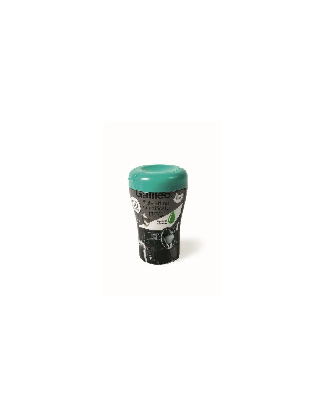 SALVIETTINE AUTO SET 50PZ ALOE VERA