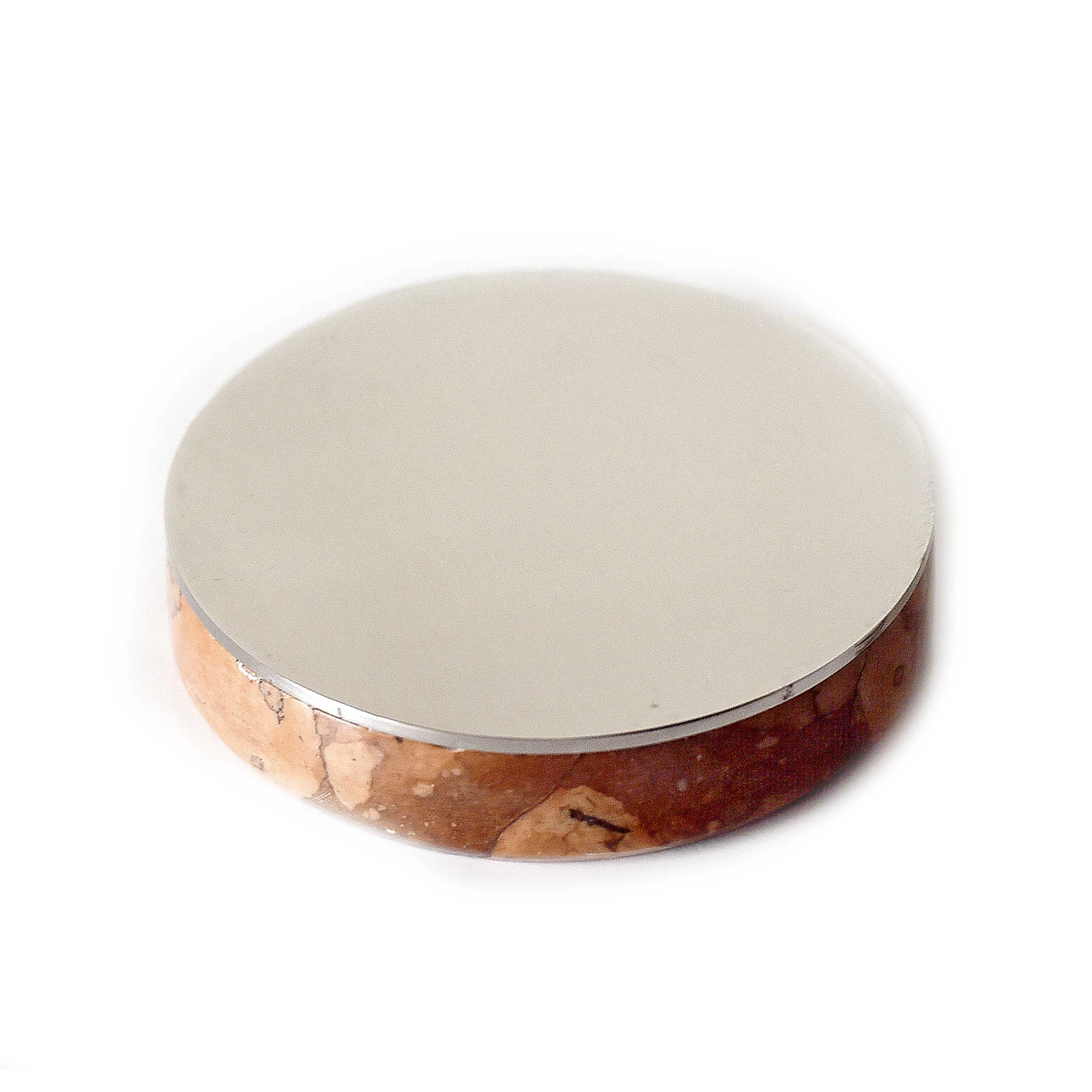 Sapone in Marmo e Acciaio Inossidabile