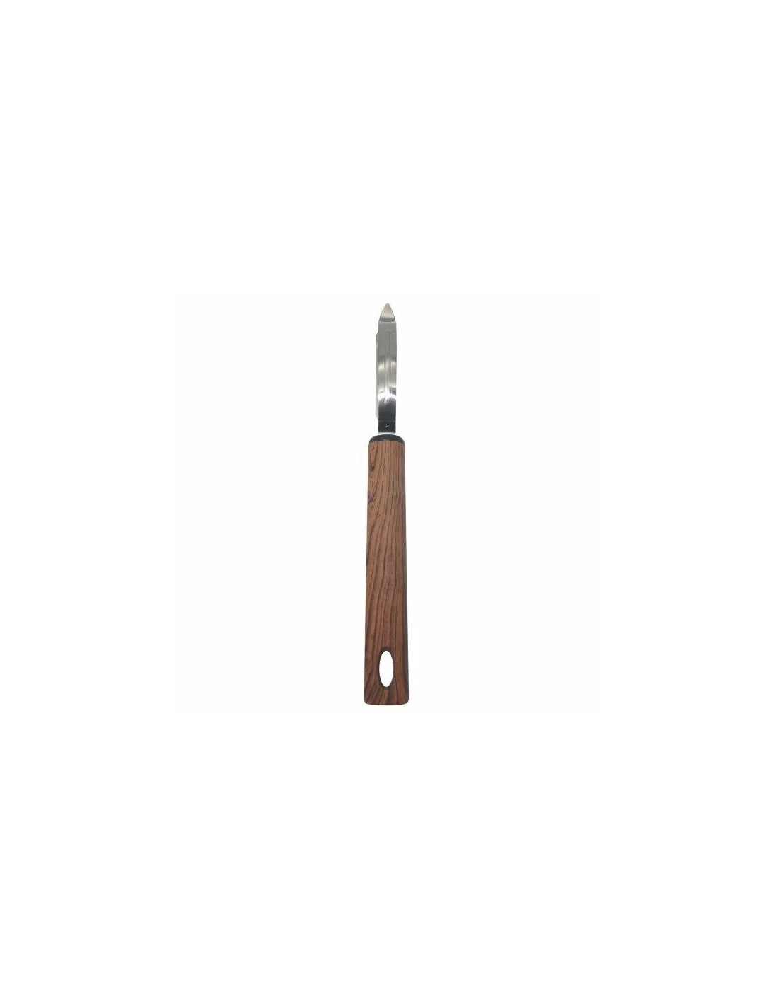 SBUCCIATORE ACCIAIO INOX MANICO LEGNO