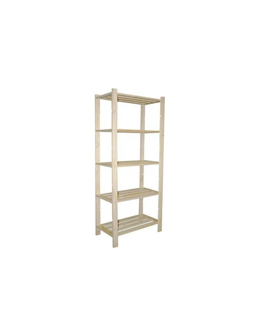 SCAFFALE PINO GREZZO 5R H170 L70 P30