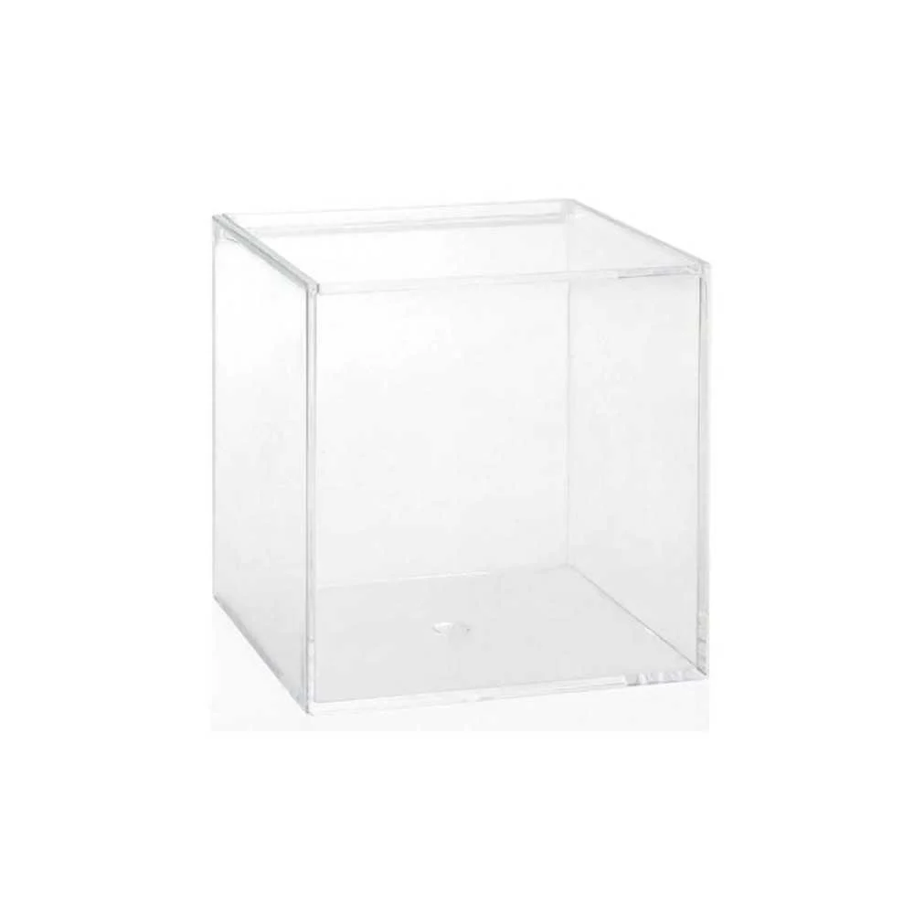 Scatola Trasparente per Capsule Caffè – 12x12x12 cm