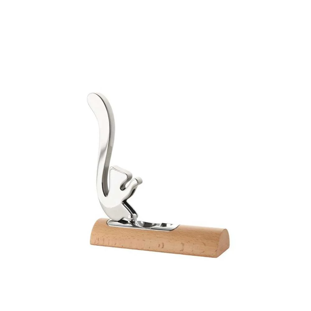 Schiaccianoci "Scoiattolo" Alessi  Acciaio & Legno 24 cm