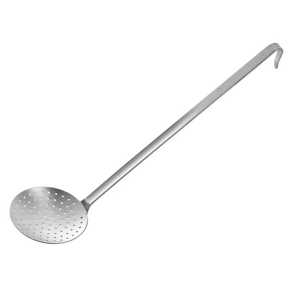 Schiumarola in Acciaio Inox Quadrata 14 cm