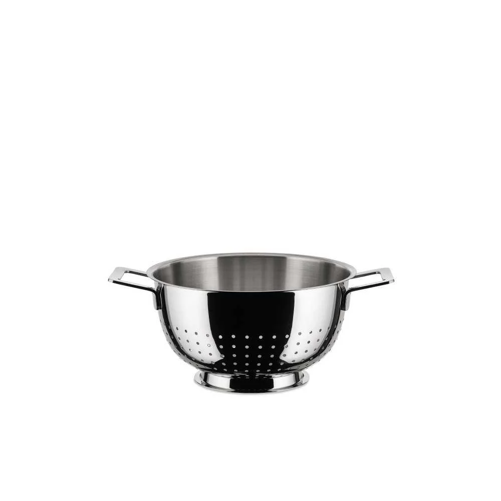 Scolapasta in acciaio inox 22 cm – Alessi "Pots&Pans"