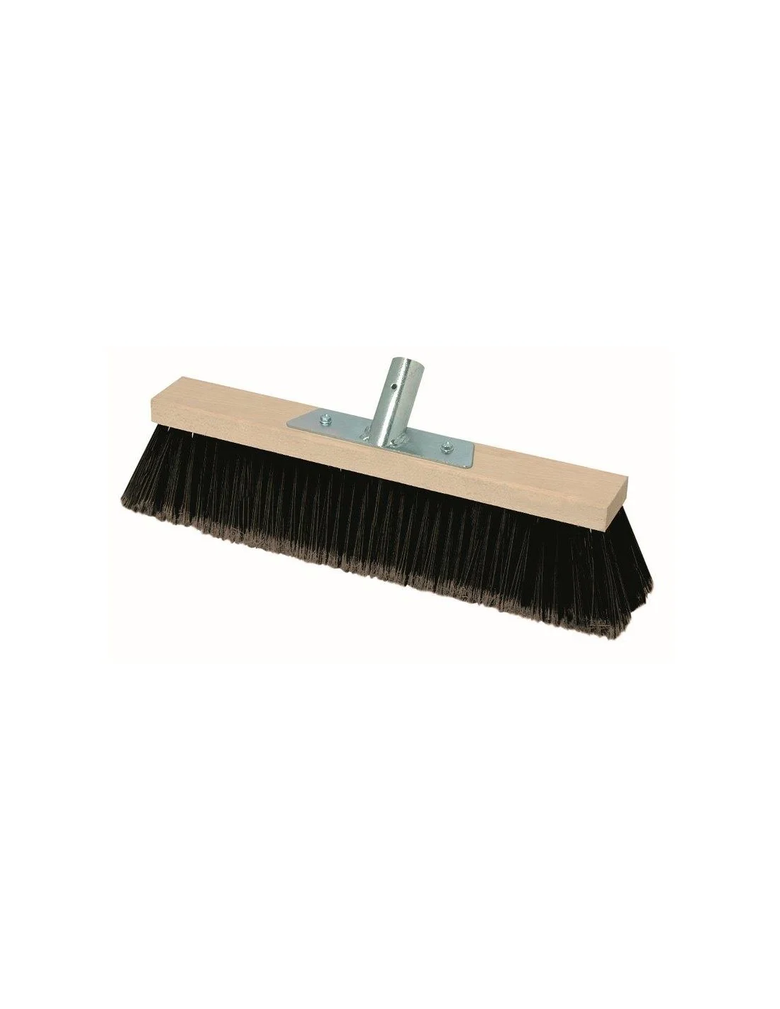 SCOPA INDUSTRIALE IN LEGNO E SETOLE PVC 40CM