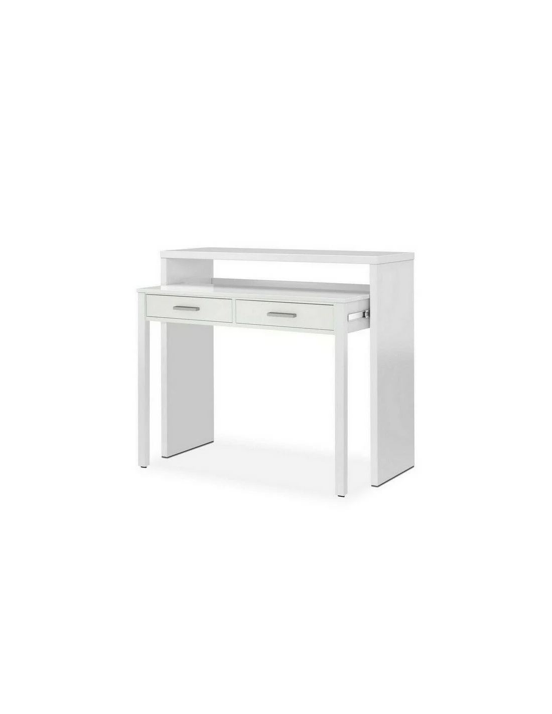SCRIVANIA ESTENSIBILE CONSOLLE DA STUDIO BIANCO