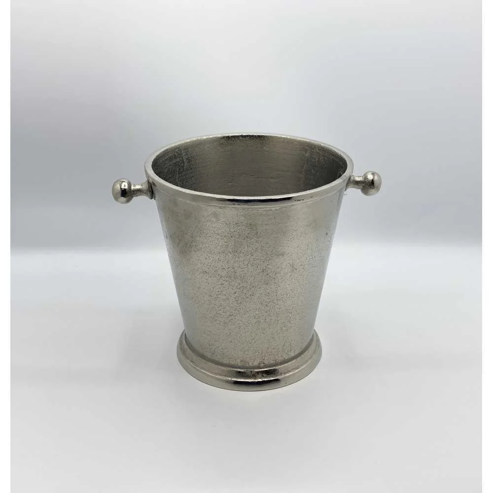Secchiello Champagne Metallo Nichelato H23,5 cm – Eleganza senza Tempo