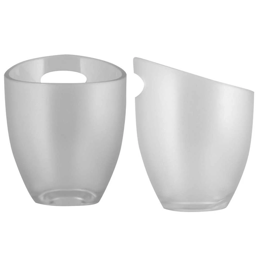Secchiello “Igloo” Traslucido – Eleganza Compatta 21x20x25 cm