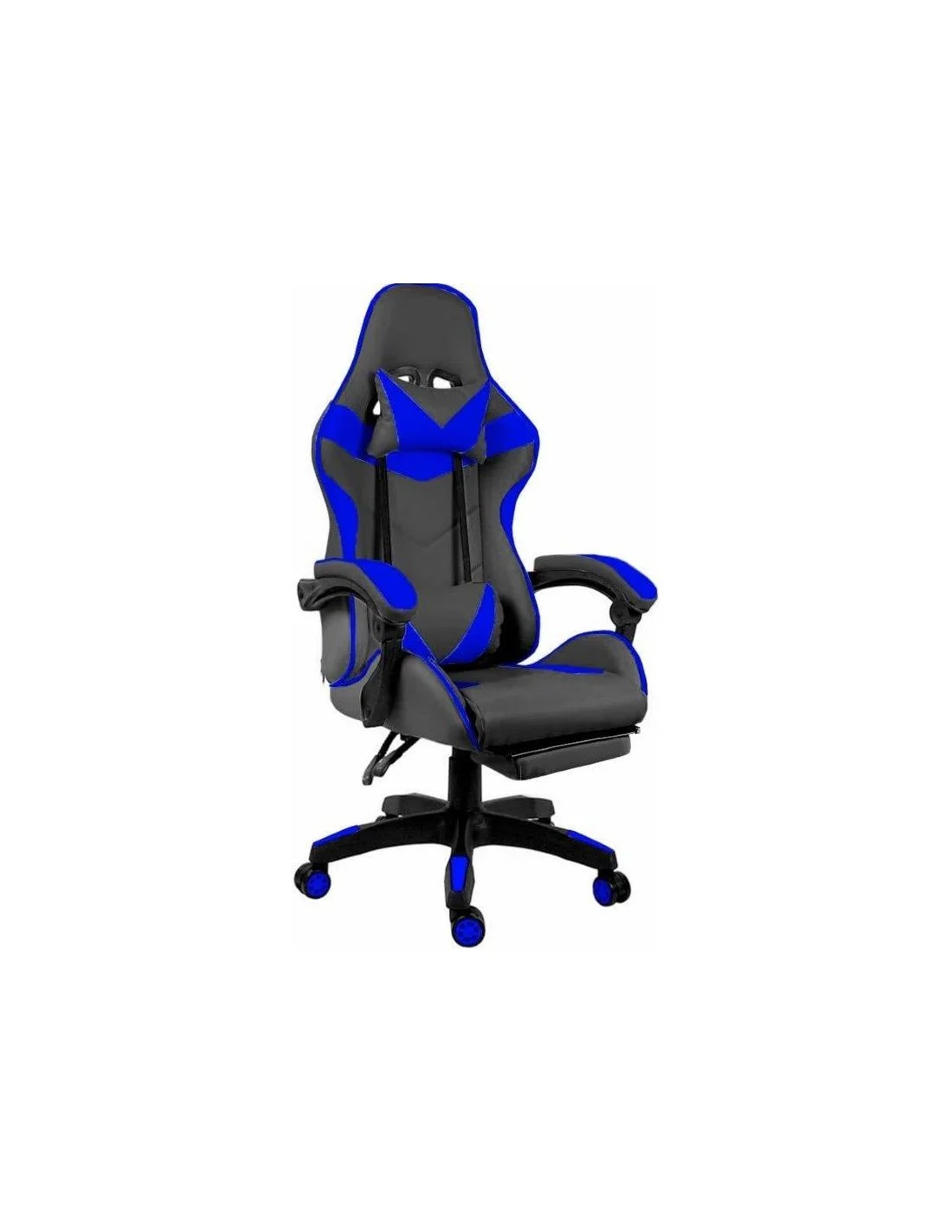 SEDIA GAMING HOBART NERO/BLU