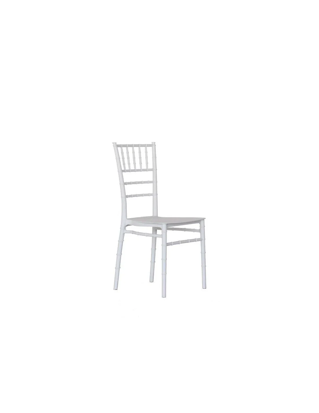 SEDIA IN POLIPROPILENE BIANCO MOD. Linda