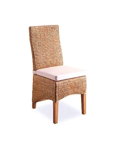 Sedia Sally in giacinto naturale