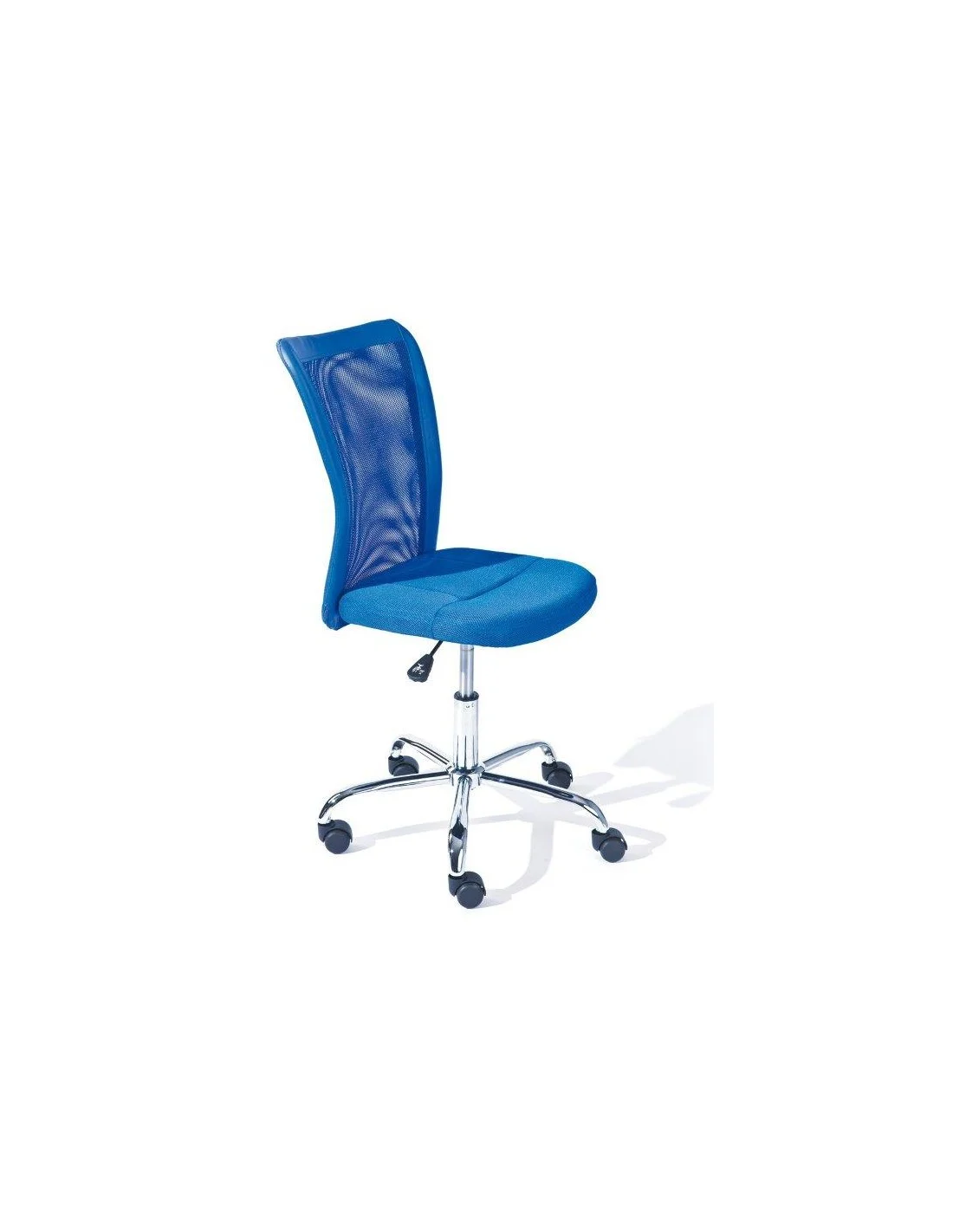 SEDIA GIREVOLE CON RUOTE "BONNIE" GRIGIA