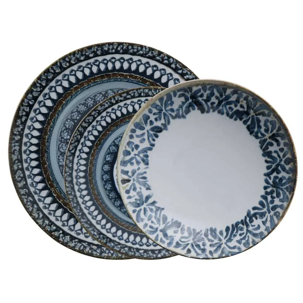 Servizio Piatti 12 pezzi Gres "Mediterranea" Arthur Krupp