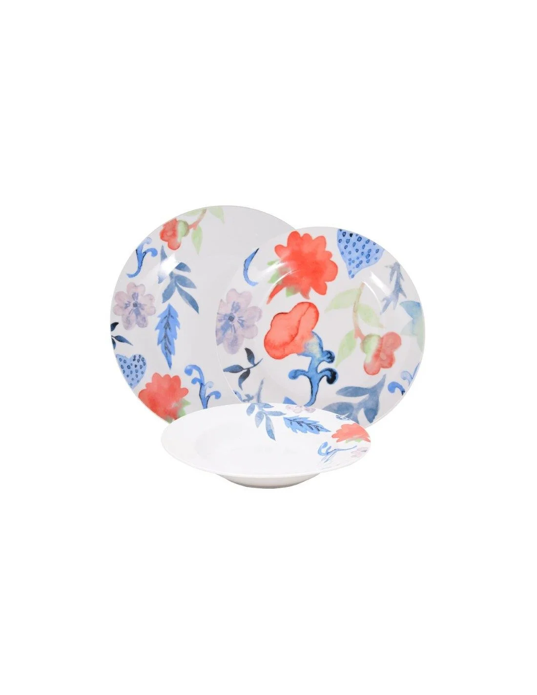 SERVIZIO PIATTI 18PZ FLOWER