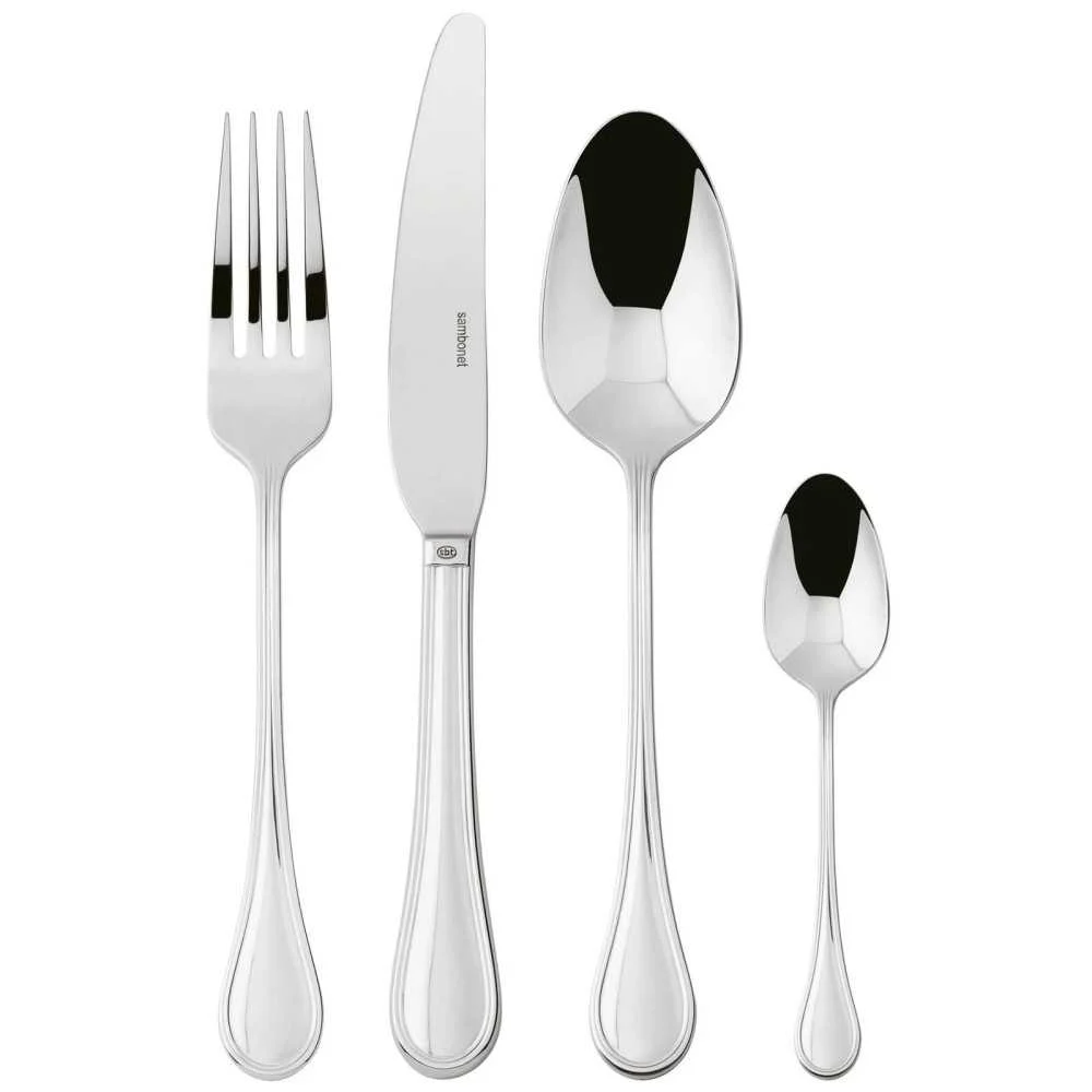 Servizio Posate 24 Pezzi Monoblocco "Royal" Inox Sambonet