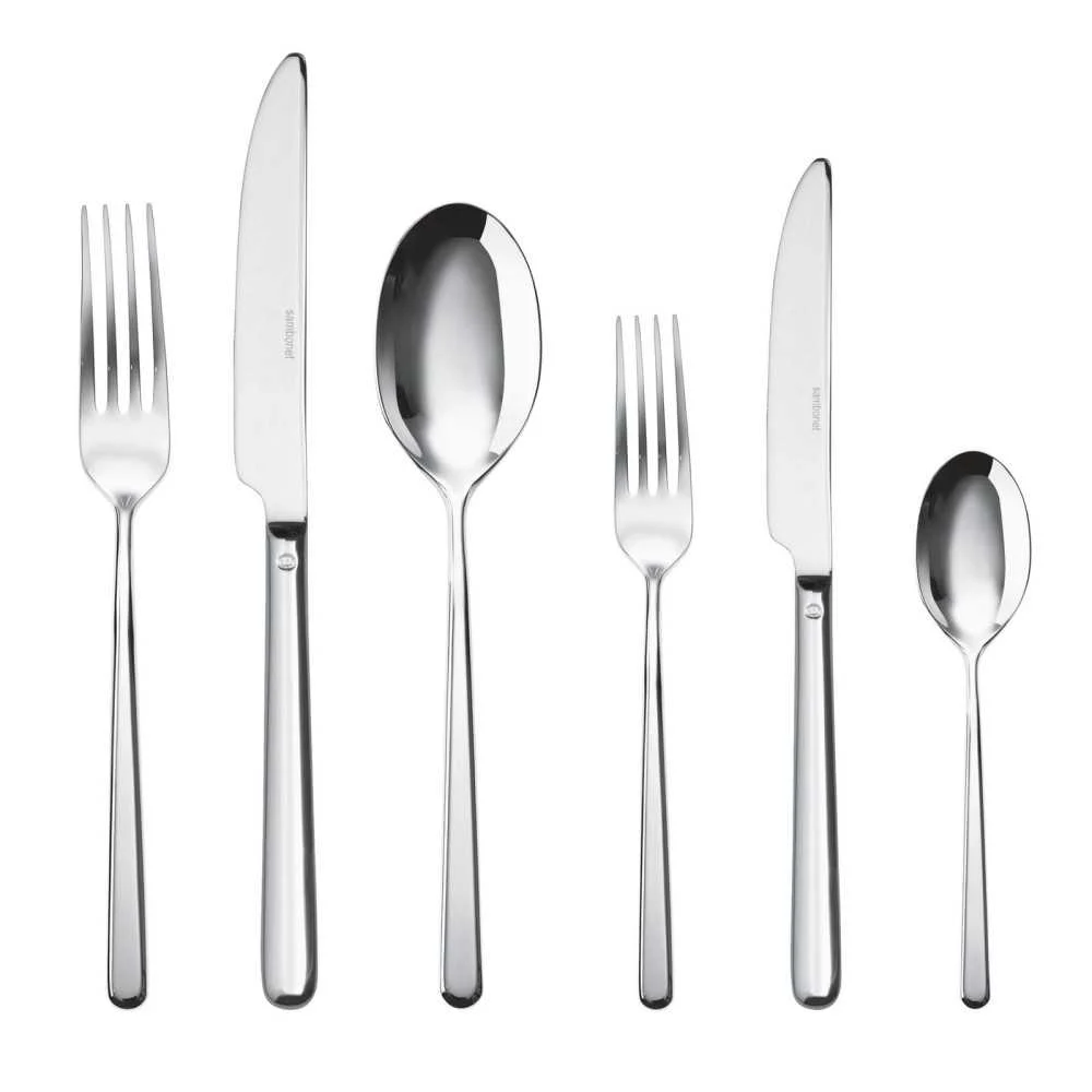 Servizio Posate 36 Pezzi Monoblocco "Linear" Inox Sambonet