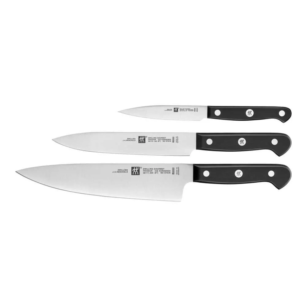 Set 3 Coltelli Gourmet ZWILLING Ballarini (10 cm, 16 cm, 20 cm)
