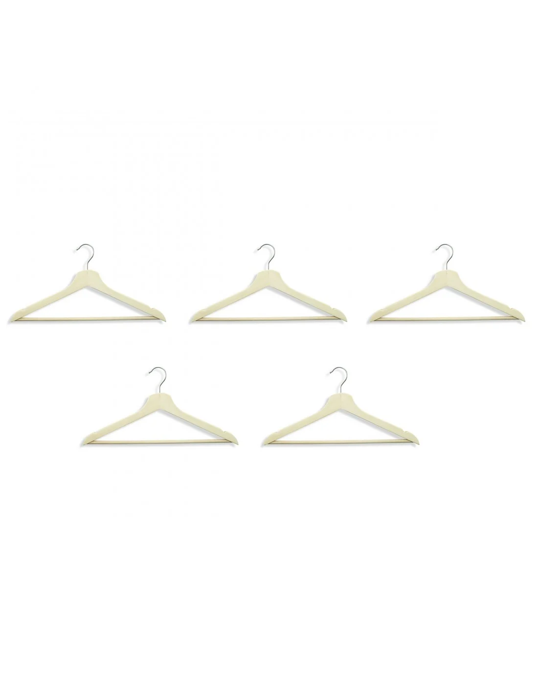 SET 5 GRUCCE IN LEGNO CON BARRA E TACCHE