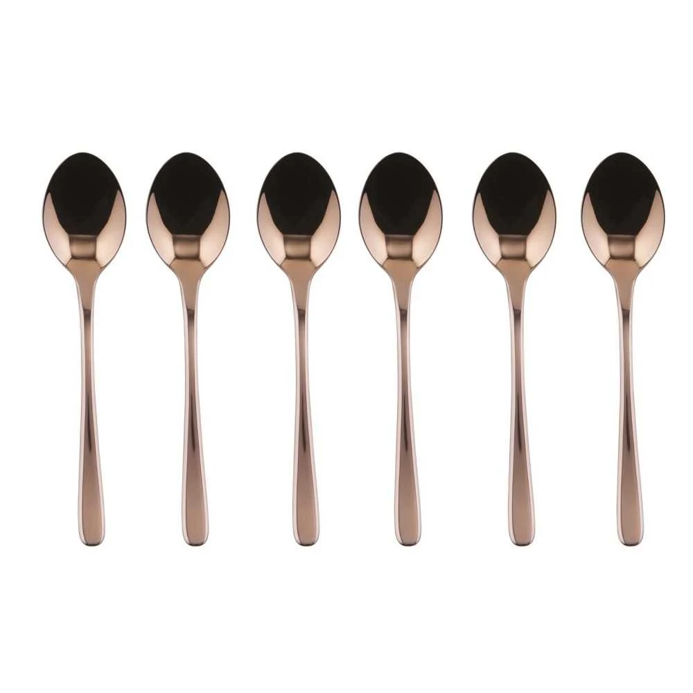 Set 6 Cucchiaini Caffè 12 cm PVD Copper  Taste Sambonet